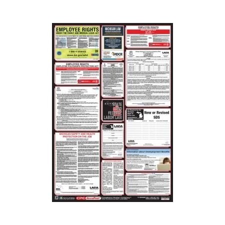 Accuform OSHA SAFETY POSTER COMBO STATE, PPG300MI PPG300MI